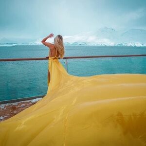 Yellow Flying Dress